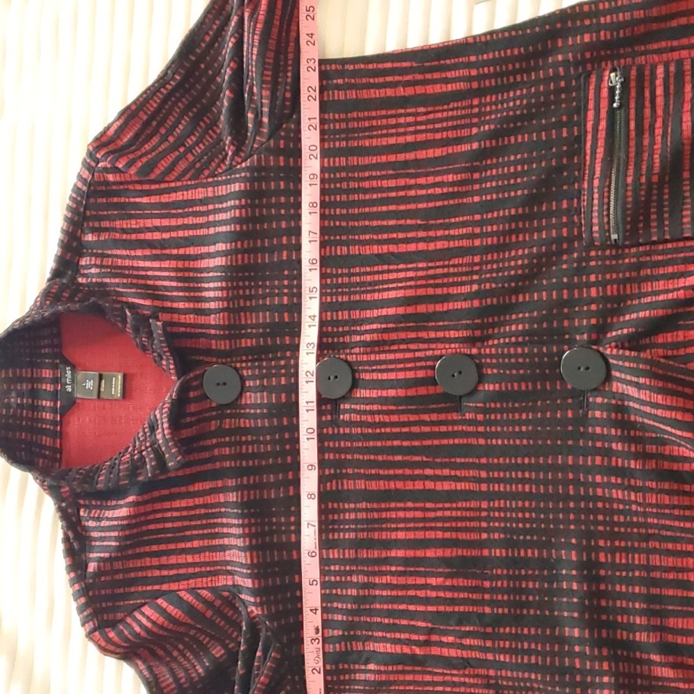 Ali Miles-Blazer, Size L, Red & Black - Picture 8 of 13